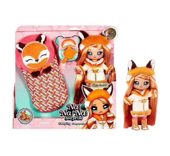 نانانا سبرايز دمى تخييم - سييرا فوكستيل دمية أزياء 19سم