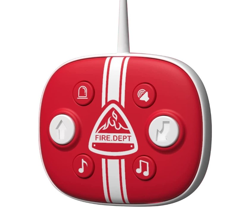 toy rc fire engine lights