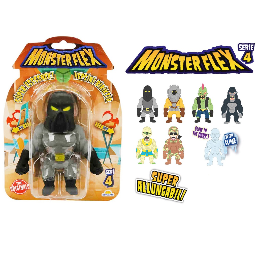 مونستر فلكس شخصيات