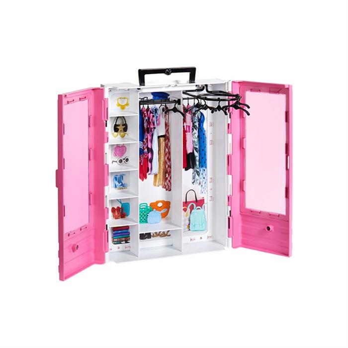 خزانة ملابس باربي الوردية