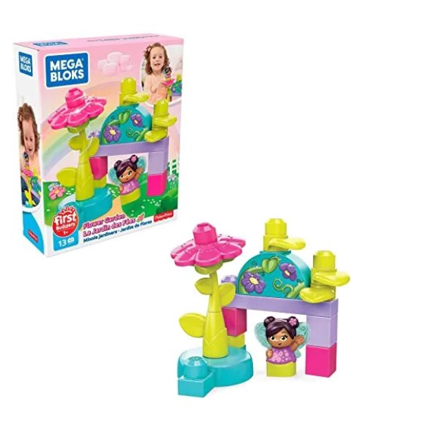 مكعبات ميقا بلكس  حديقة زهور