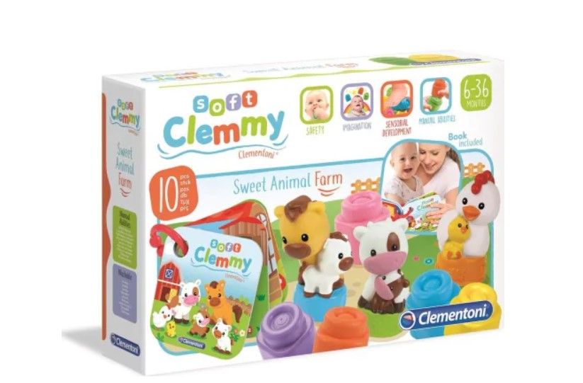كلمنتوني-مزرعة الحيوانات و مكعبات مطاطية