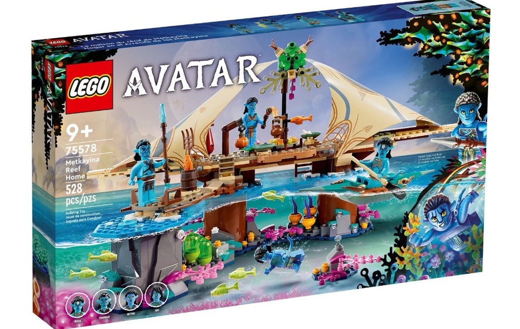 ليغو منزل على الشعاب المرجانية