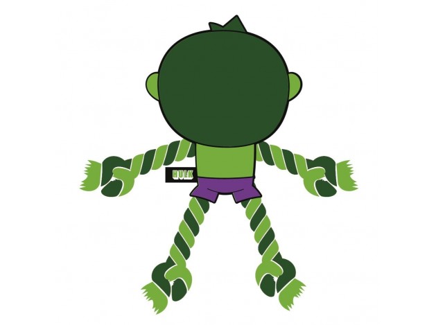 2800000489 CUERDA DENTAL PARA PERRO AVENGERS HULK