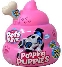 الحيوانات الأليفة-الجراء-سلسلة 1 التفاعلية أفخم ، 4 قطعة