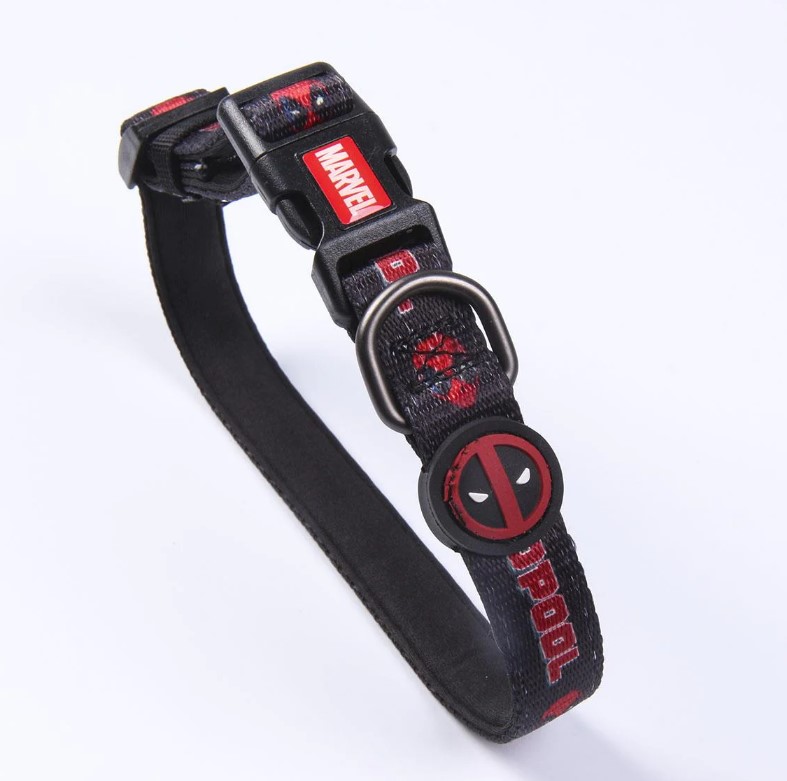 2800000839 COLLAR PREMIUM PARA PERROS M/L DEADPOOL