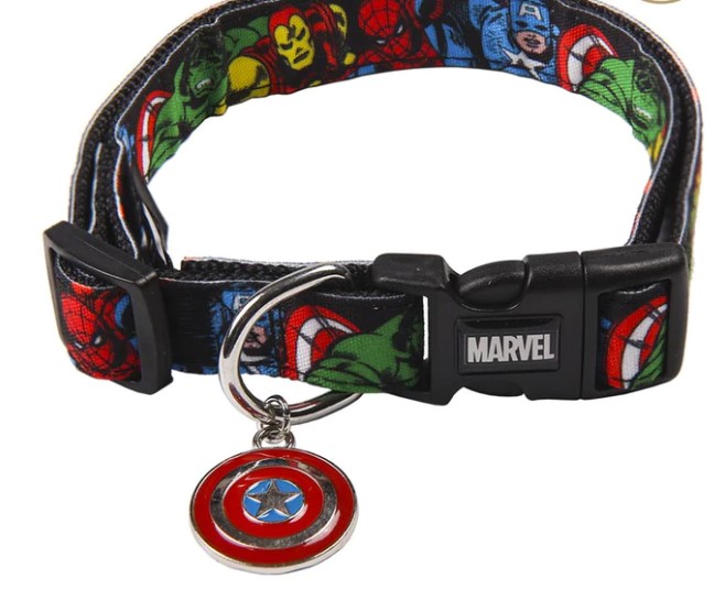 2800000217 DOGS COLLAR S/M MARVEL