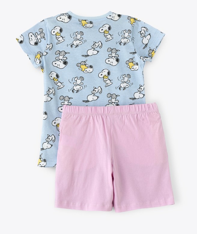 بجامة شورت بناتي سنوبي