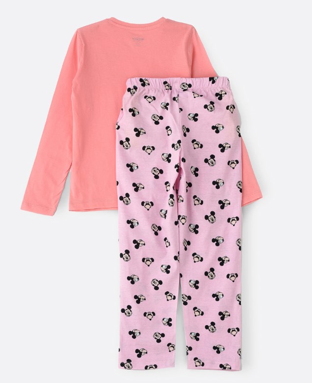 طقم بجامة بناتي ميني ماوس