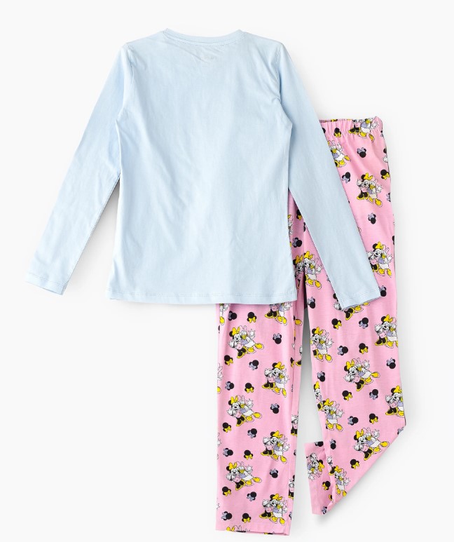 طقم بجامة للبنات من ميكي آند فريندز