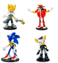 Sonic Articulated Action Figures figure 4 pc in window box (S1)