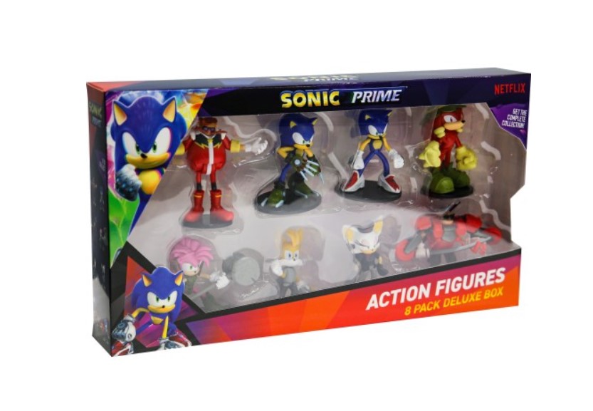 مجسم شخصيات سونيك-8قطع