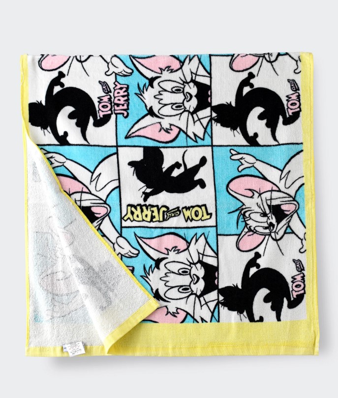 منشفة استحمام توم وجيري للاطفال