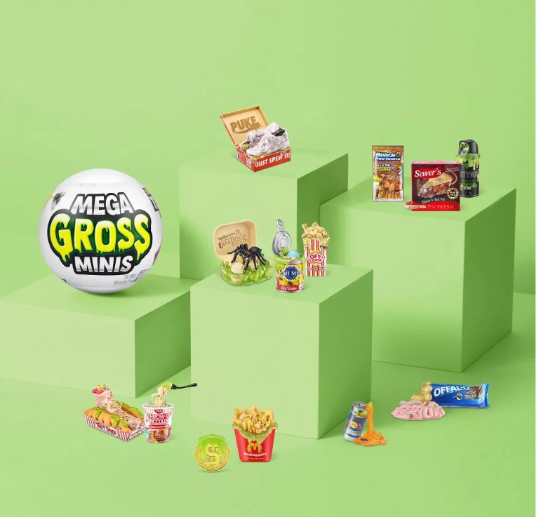 5 مفاجأة-ميجا مينيس-سلسلة 1 ، 18 قطع / الجاذبية ، 36 قطع  ،  اللون تشكيلة