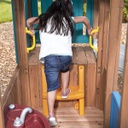 WOODLAND ADVENTURE PLAYHOUSE&amp;SLIDE