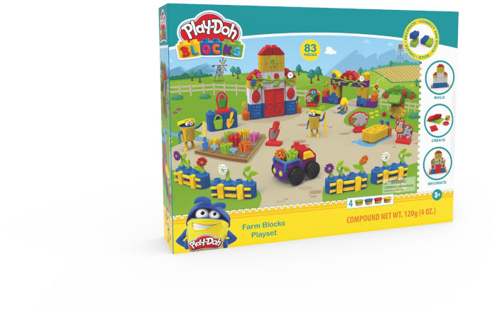 بلاي دوه - مجموعة الأطفال 83 قطعة - المزرعة