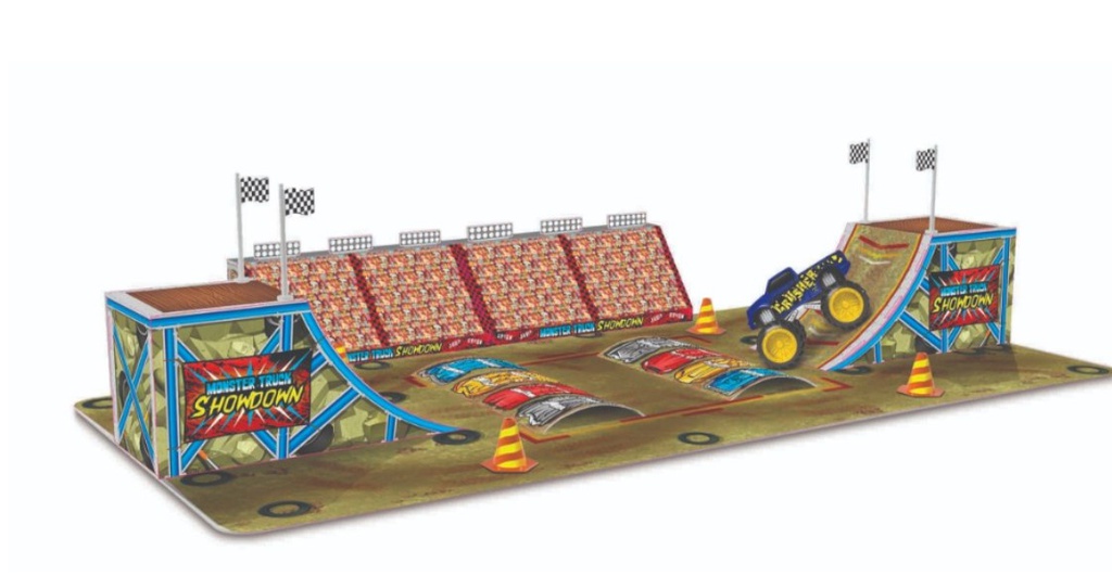 مجموعة المسارات الترابية مايستو فريش ميتال بيلد-إن-بلاي