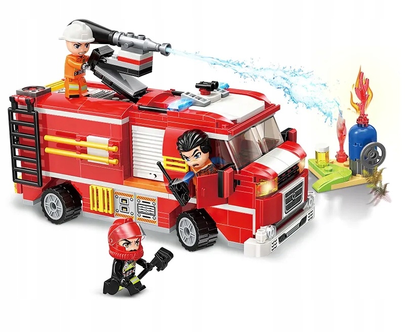 كيو مان اطفاء الحرائق 370قطعة