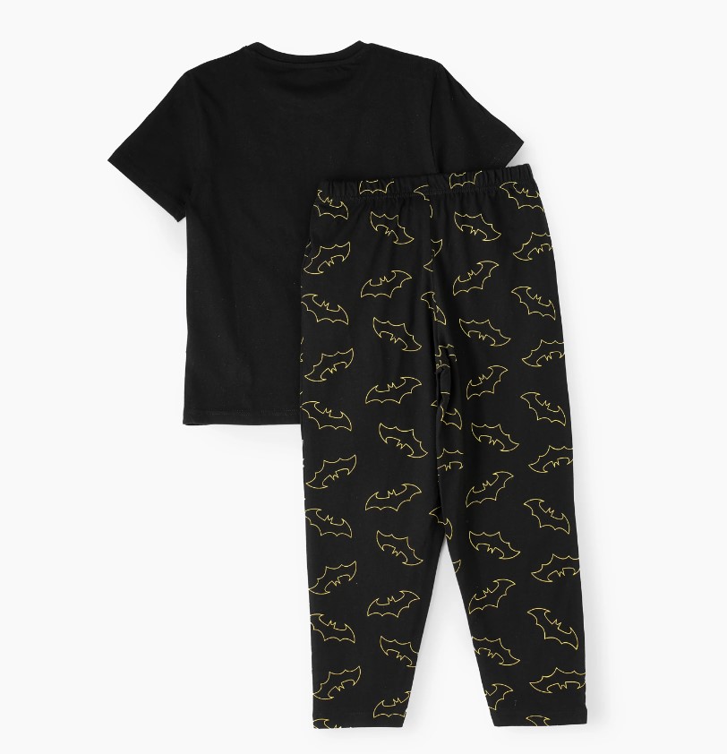 طقم بجامة وارنر بروس باتمان للأولاد