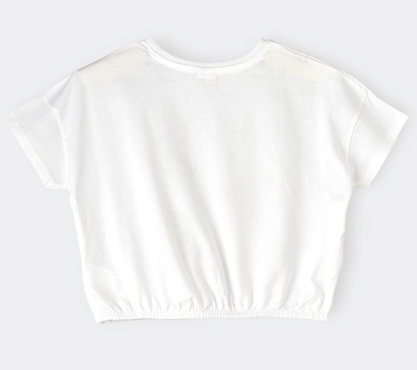 تي شيرت قصير فتيات القوة