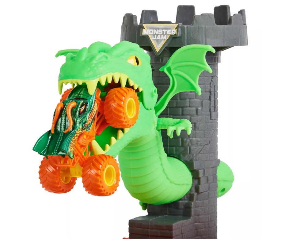 مجموعة لعب مونستر جام ديلينج دراجون مونستر تراك