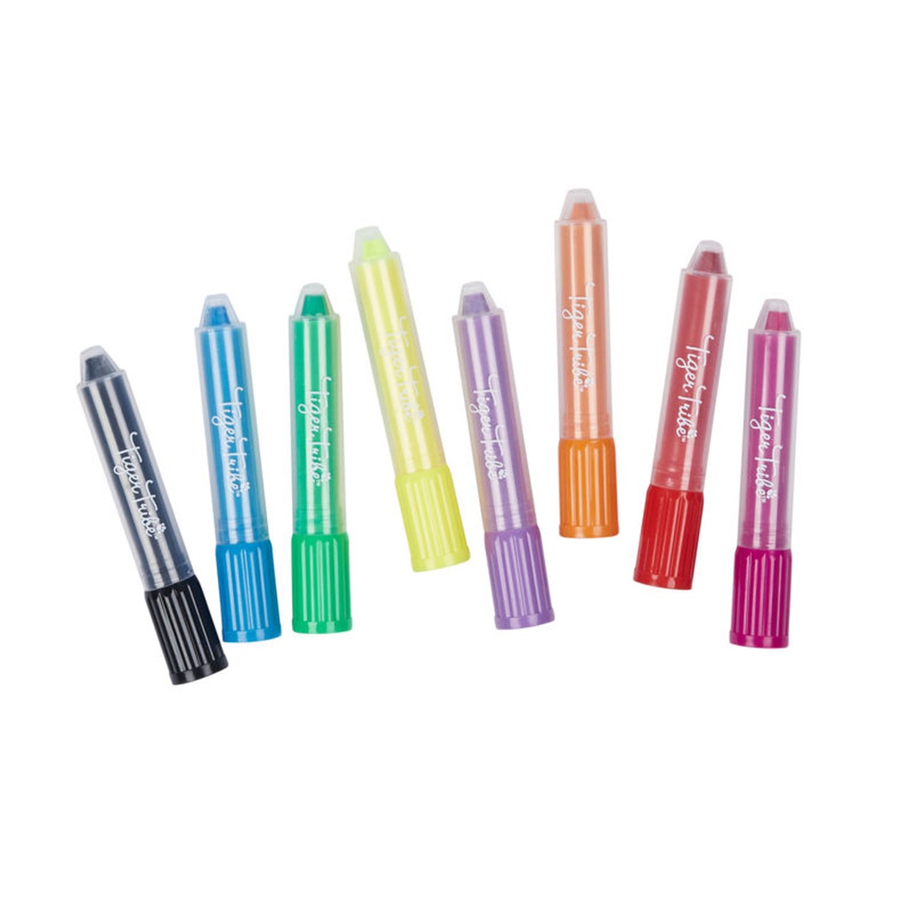 أقلام تلوين حريرية من تايجر ترايب- 8 قطع