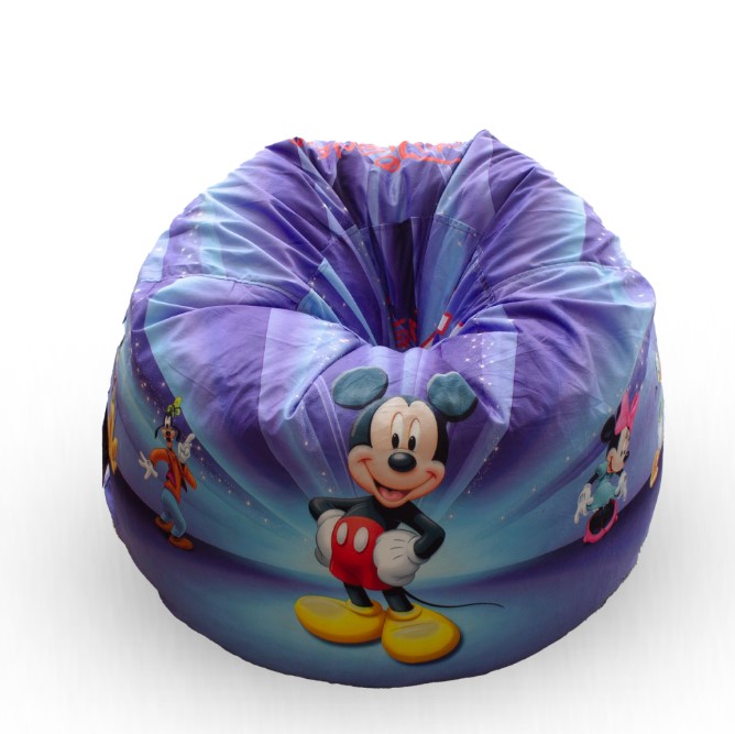 مقعد بين باج ميكي ماوس وسط- مخمل