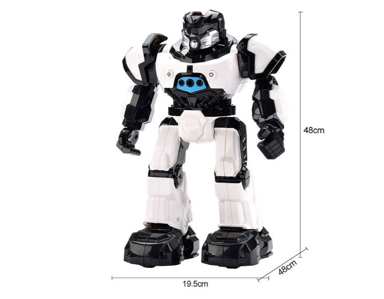 روبوت كرازون المحارب مع جهاز تحكم عن بعد