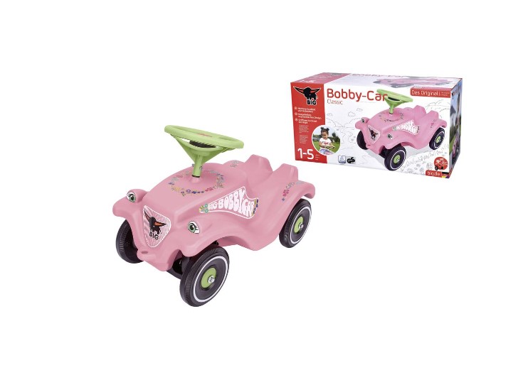 سيارة بوبي بيج كلاسيك باللون الوردي