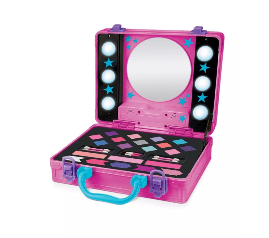 شيمر اند سباركل- حقيبة مكياج مضيئة