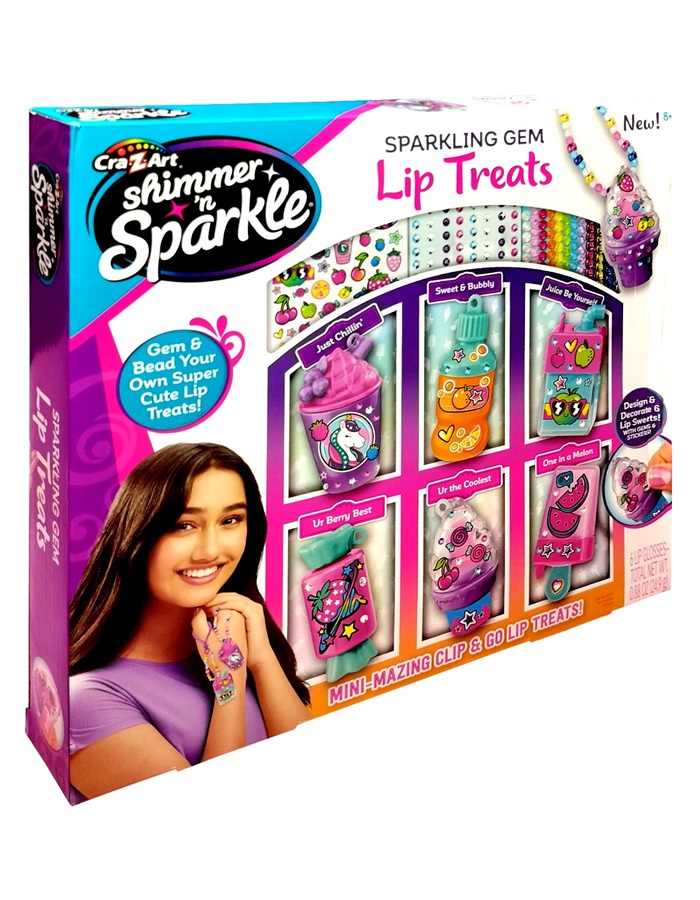 شيمر اند سباركل ملمع الشفاه بنكهات الفواكه