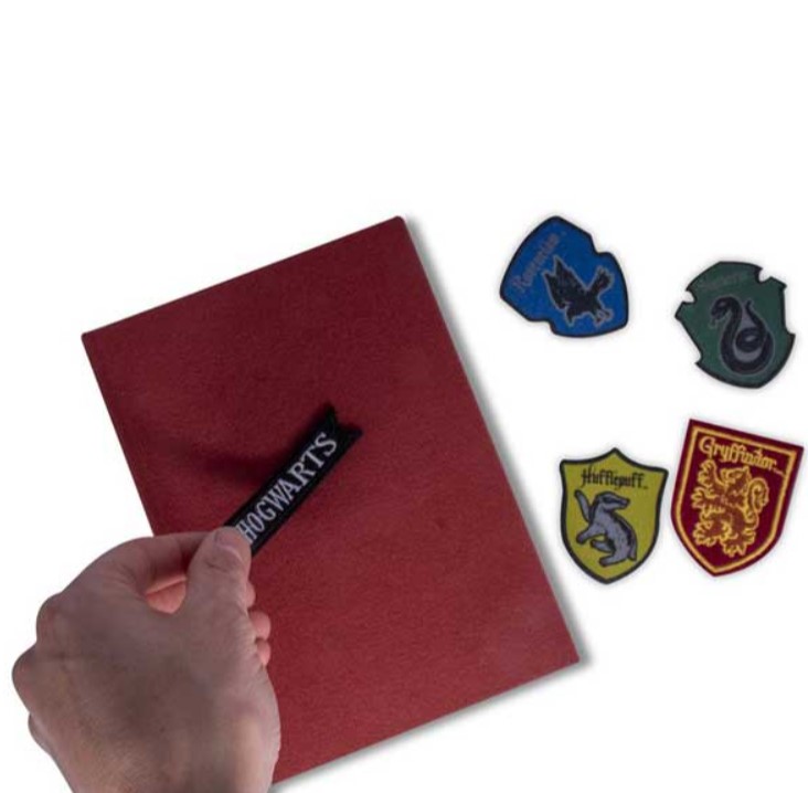 Harry Potter Velcro Agenda With Blue Sky Studios Patches