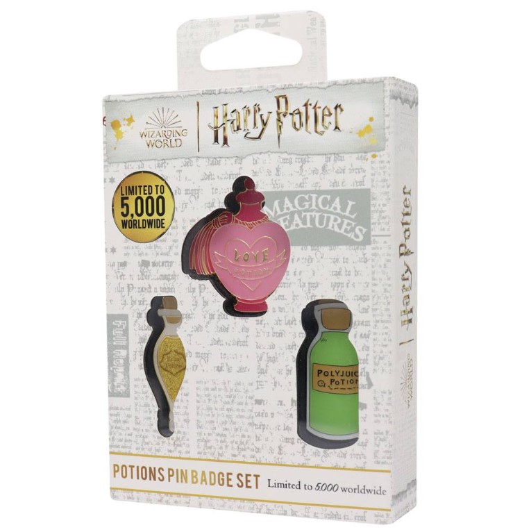 شارة هاري بوتر ذات الدبوس 3 عبوات