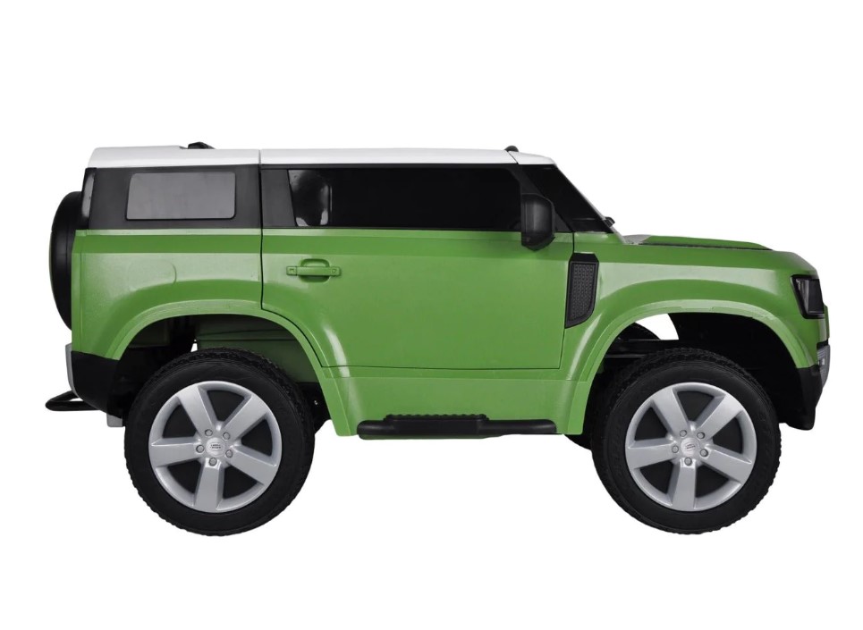 سيارة لاند روفر ديفندر مع جهاز تحكم عن بعد-اخضر