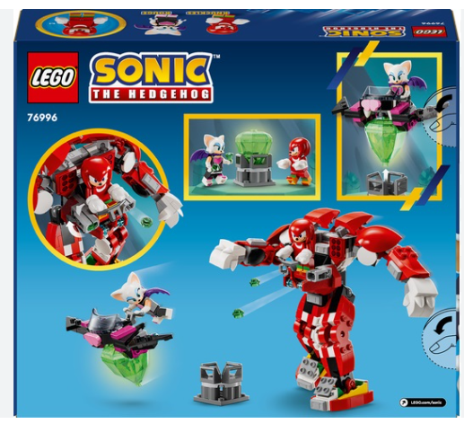 ليجو سونيك ناكلز ميك باتل