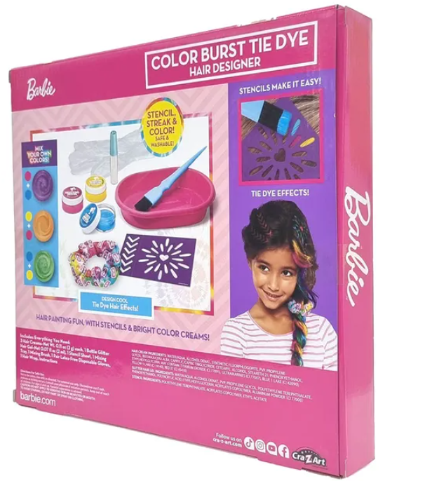 باربي - مجموعة مصمم الشعر المصبوغ بالربط