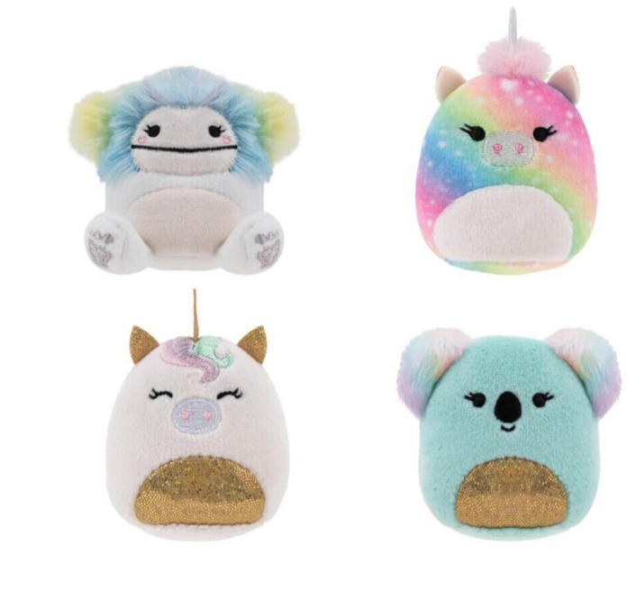 SQM - Plush 4 Pack ( Squishville 2''  Squishmallows )