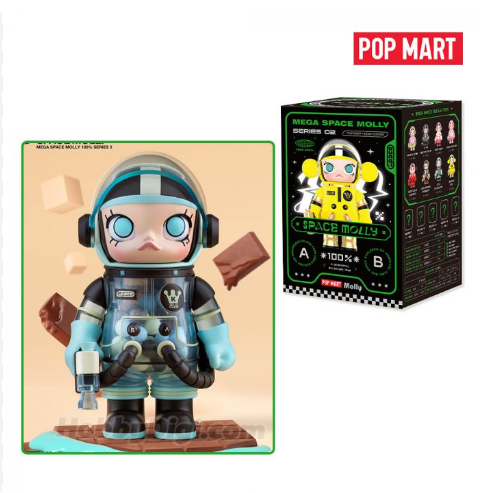 Pop Mart Blind Box - MEGA Space Molly 100% Series 2 (Random 1pcs)