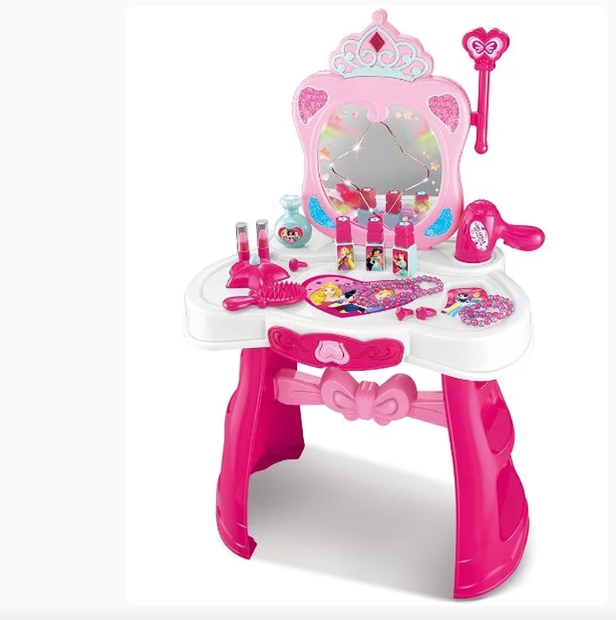 مجموعة لعب ديزني برينسيس بيوتي سنتر، الضوء والصوت