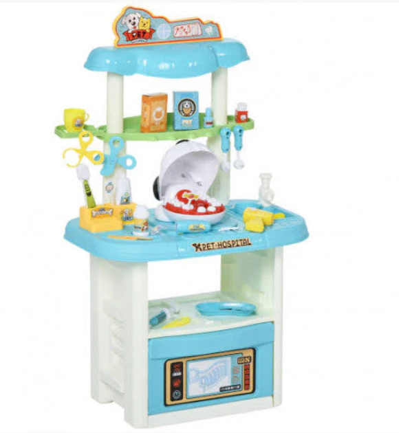طاولة طبيب الحيوانات الأليفة 43 قطعة