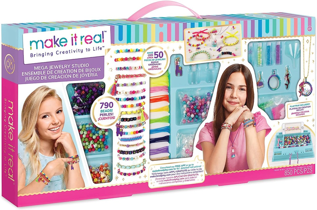 ميك ات ريل ستوديو مجوهرات ميجا 880قطعة