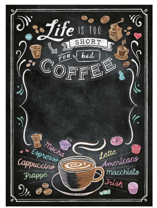 أحجية كليمنتوني سبورة قهوة 1000 قطعة