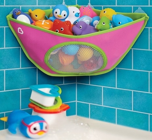 Munchkin CORNER BATH ORGANIZER (ASSORTM