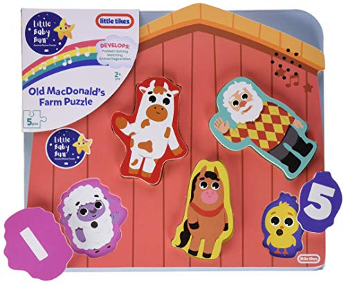 Little Tikes Baby Bum Musical Wdn Puzzle PDQ