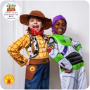 ملابس تنكرية من افلام توي ستوري ديزني لشخصية باز  ، مقاس سمول، لعمر 3-4 سنوات