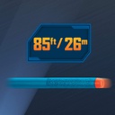 مسدس نيرف إيليت 2.0 واردن دي بي 8 بلاستر ، 16 طلقه، 26 متر