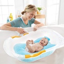 بيبي جيم سرير استحمام للاطفال سريع الجفاف، لون ازرق 