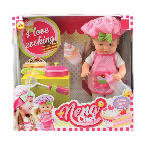 نينا دمية طقم الطاهيه