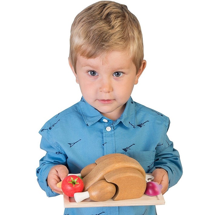 مجموعة دجاج المشوي صينية وسكين