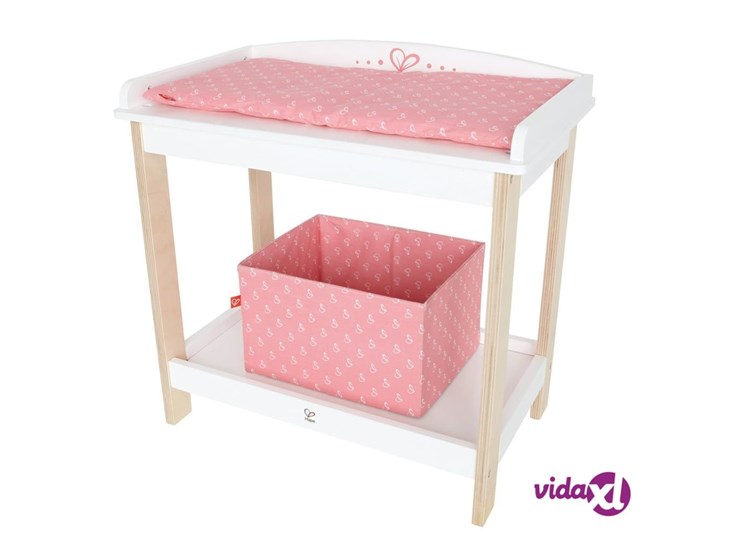 طاولة تغيير الحفاضات الخشبية